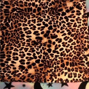 H&M Animal Print Skirt